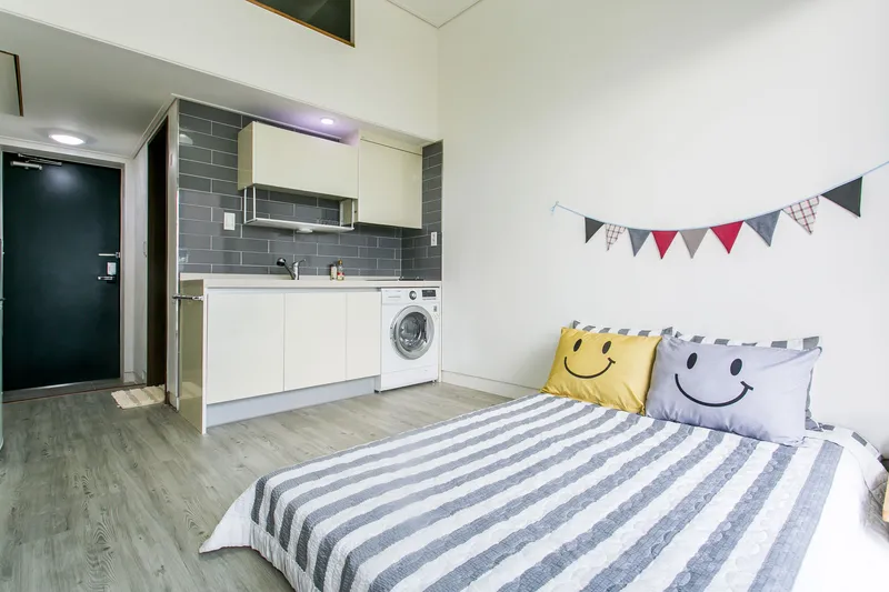 [Seongsan, Seogwipo] One-room house in the countryside with a beautiful garden and terrace, room 102 3