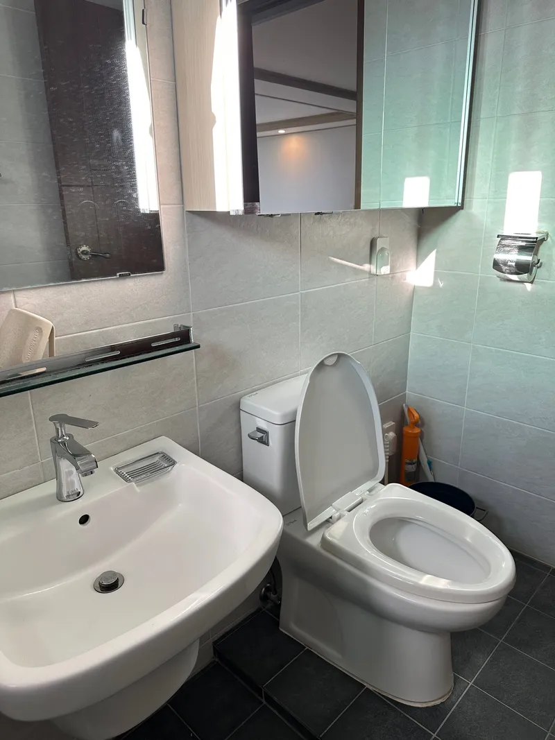 [Jocheon, Jeju] A quiet accommodation in Jeju with a three-room apartment and a duplex with a Hallasan view terrace. 19