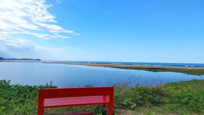 [Yangyang] Naksan Beach Sunrise #Seoraksan Mountain Sunset #Namdaecheon Riverside Trail & Water Sports 33