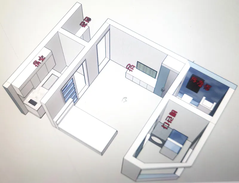 [Gumi] Fully remodeled, fully-furnished one-room apartment, Unit 202 18