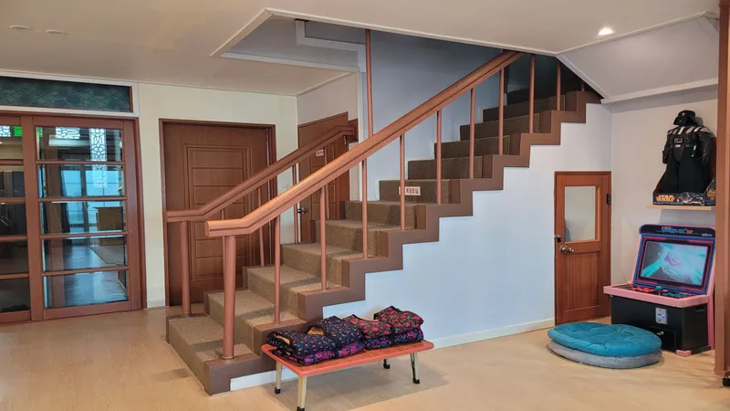 [Aewol, Jeju] 40-pyeong duplex, 3 bedrooms, 2 bathrooms, lawn yard, BBQ, convenience store 10 seconds away 27