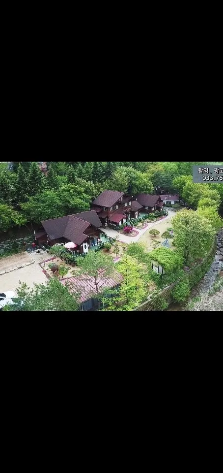 [강원 평창] 청정 단독냇가  통나무집 특급펜션 송학 9