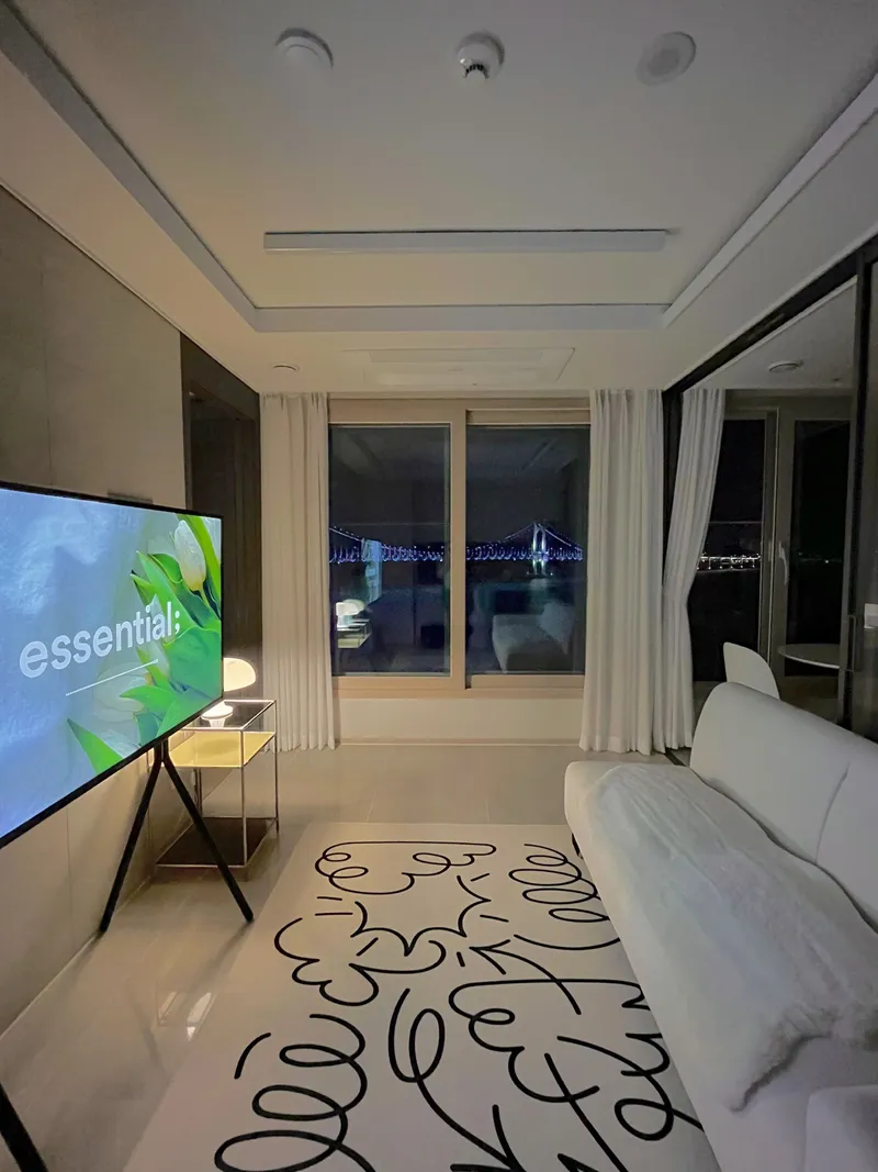 [Suyeong, Busan] 2-room apartment with a fantastic front view of Gwangan Bridge, available for 10 people at a special price. 14