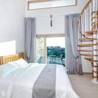 [Namwon, Seogwipo][Room 203] Spacious 2-person spa with cool view terrace and cool duplex 3