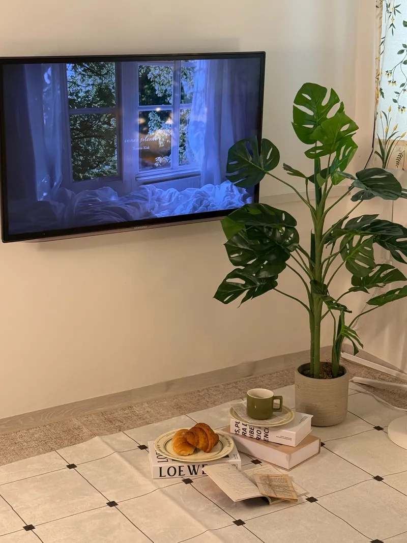 [Guro, Seoul] Fully furnished, white wood-toned two-room apartment, 10 minutes from Gaebong Station 6