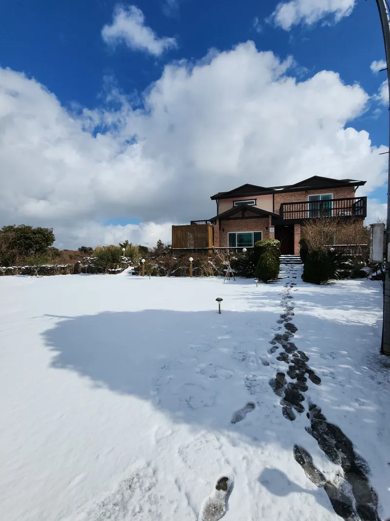 [Seongsan, Seogwipo] #Instagrammable #Grass #Yard #Jacuzzi #Duplex #Independent #Stone Wall 19