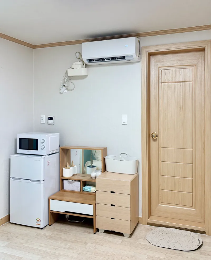 [Gyeongsan] One-room apartment 5 minutes from KTX, free parking, Netflix, Daegu Stadium 6