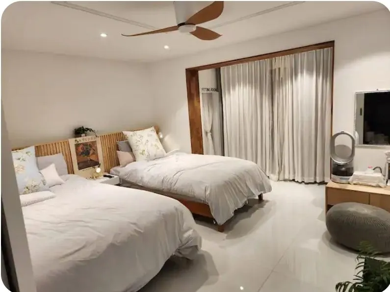 [Dong-gu, Daegu] Daegu Airport. Isia Healing H Room 2 Beds 3 4