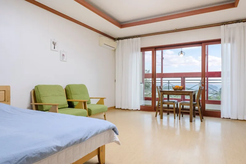 [Sanghyo-dong, Seogwipo] Separate bedroom B, 1st floor, children allowed #stone wall #tangerine orchard #ocean, Hallasan view 3