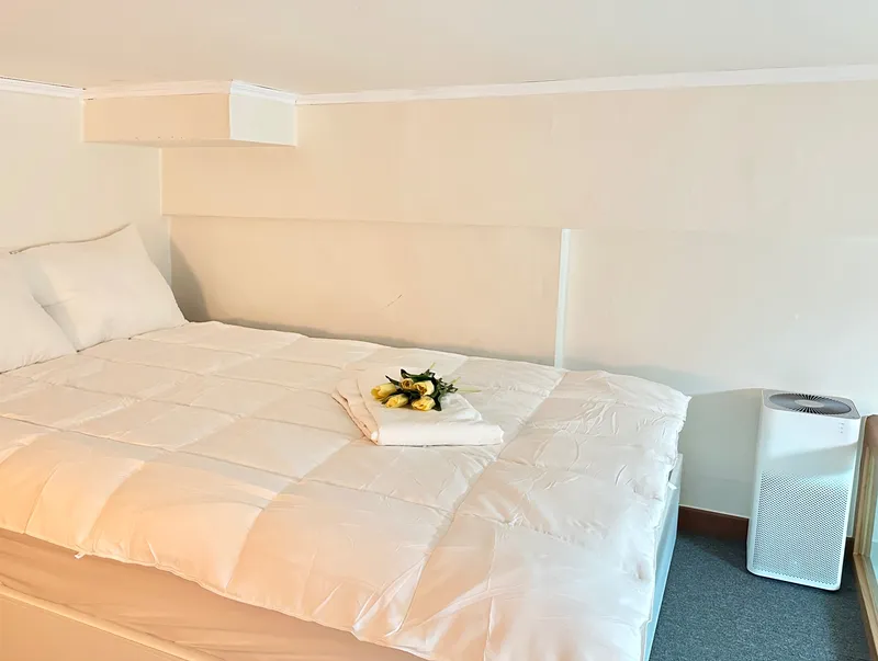 [Songpa, Seoul] Samjeon Station on Line 9. Close to the station, 2-minute walk, 2 beds, 4 people! 5