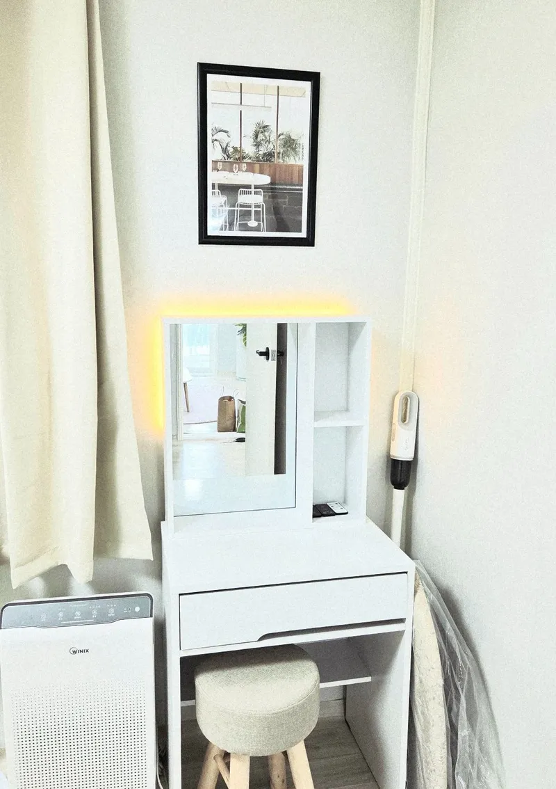 [Cheonan][Cheonan, South Chungcheong Province] 5-minute drive from Cheonan Station, fully equipped three-room apartment with comfortable, clean, and emotional atmosphere. 4