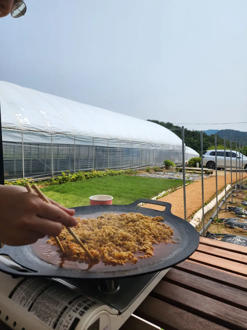 [Pyeongchang] A detached house in the forest with a yard filled with stars at 700m above sea level/Families with young children welcome 16