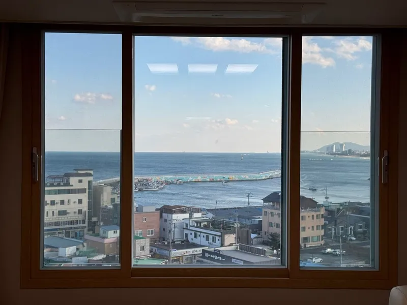 [Gangneung] 3 min walk to Sacheon sea #Sunrise view #Ocean view Newly built apartment 9th floor 8