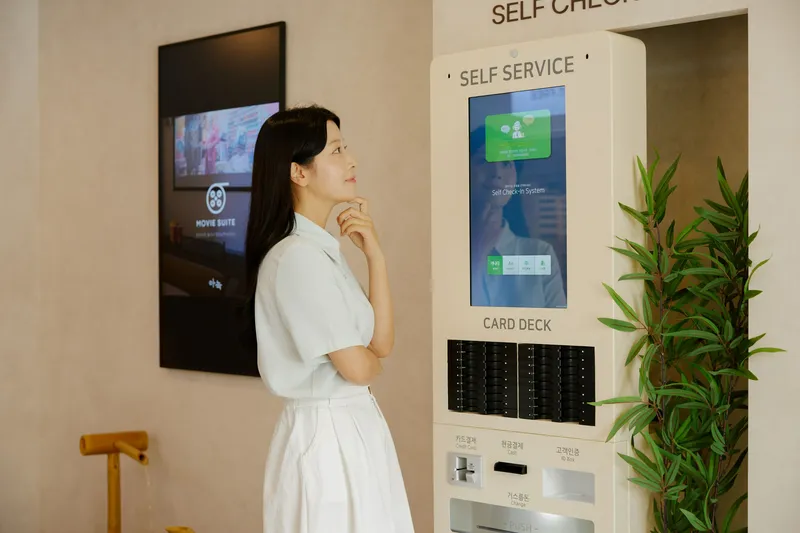 [Cheonan] 5 min walk from Dujeong Station #Near the food alley #Standard room #Parking #Non-smoking 44