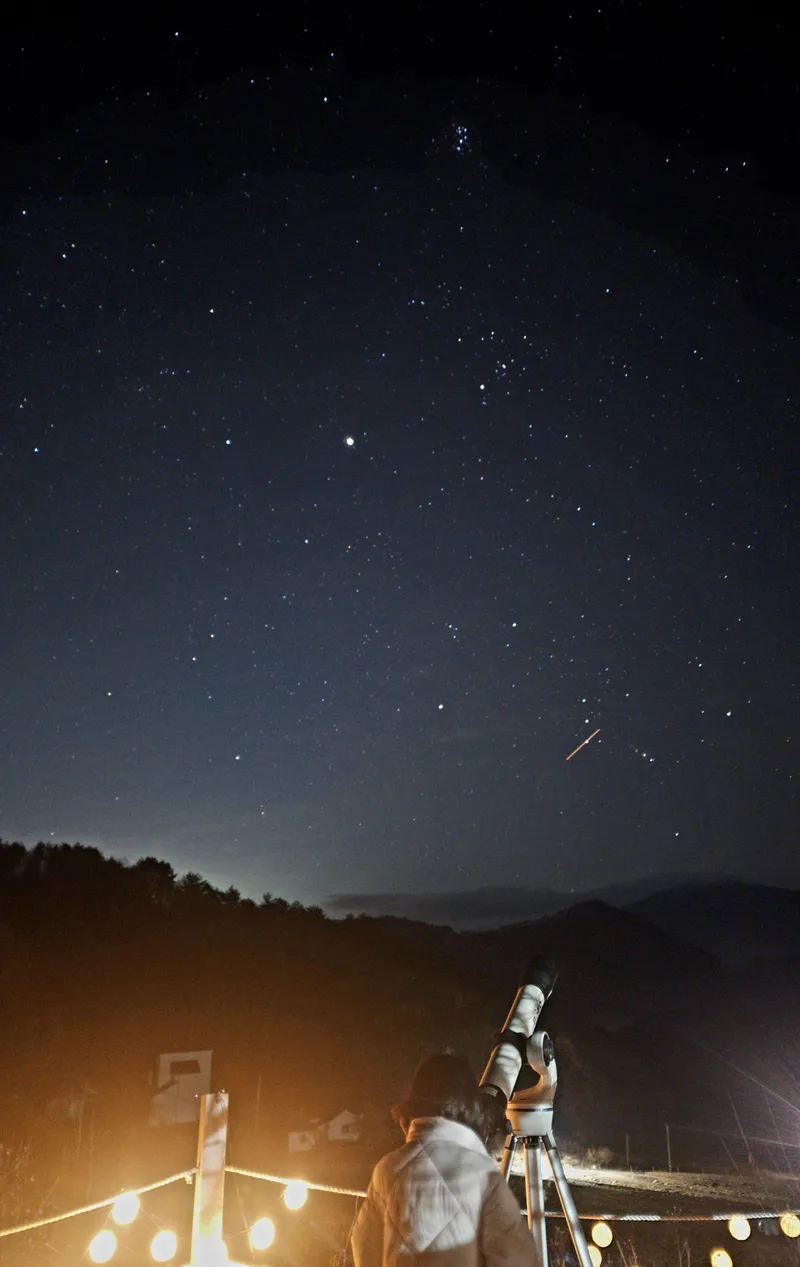[Pyeongchang] A detached house in the forest with a yard filled with stars at 700m above sea level/Families with young children welcome 14