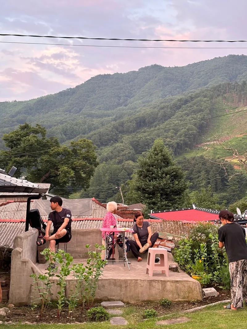 [Geochang] 420m high, airy courtyard house (fireplace) 20