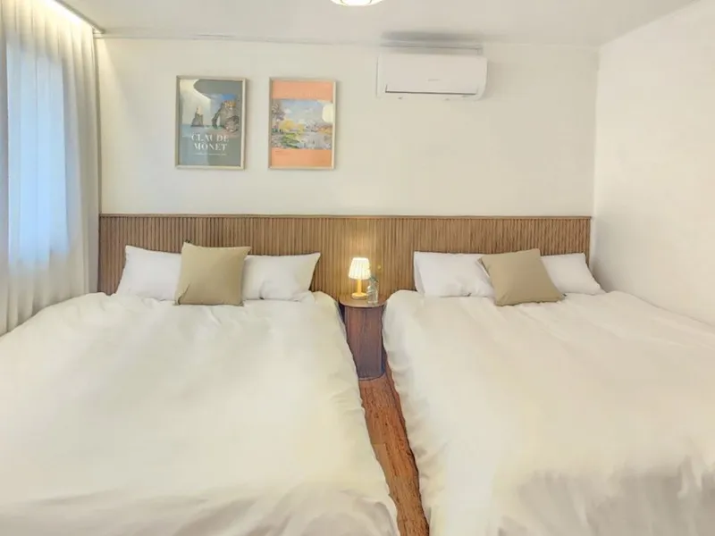 [Mapo, Seoul] 3-minute walk from Ewha Womans University Station, up to 5 people, 3 beds, fully equipped two-room with washing and drying facilities 3