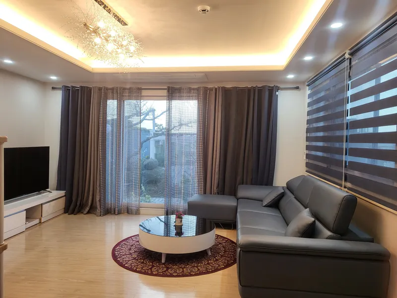 [Gujwa, Jeju] 500-pyeong Garden, Duplex, Hinoki, Fireplace, Steam Room, Barbecue #104 15