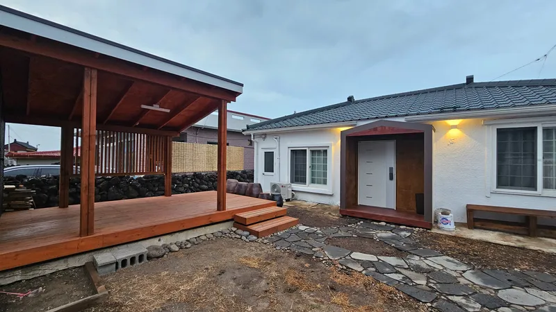 [제주 외도이동] 제주공항15분 마당독채, 바다30초, 용천수1분,편의점5분 33
