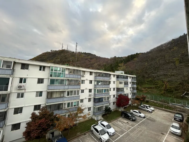 [강원 삼척] 차로 초교 2분, 벚꽃산 바로 옆,바다 7분 계단 아파트 10