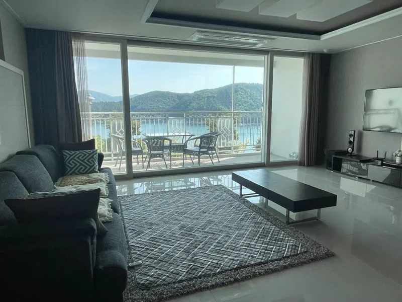 [경남 거제] #오션뷰 #감성숙소 #힐링 더베이사이드 비치 18