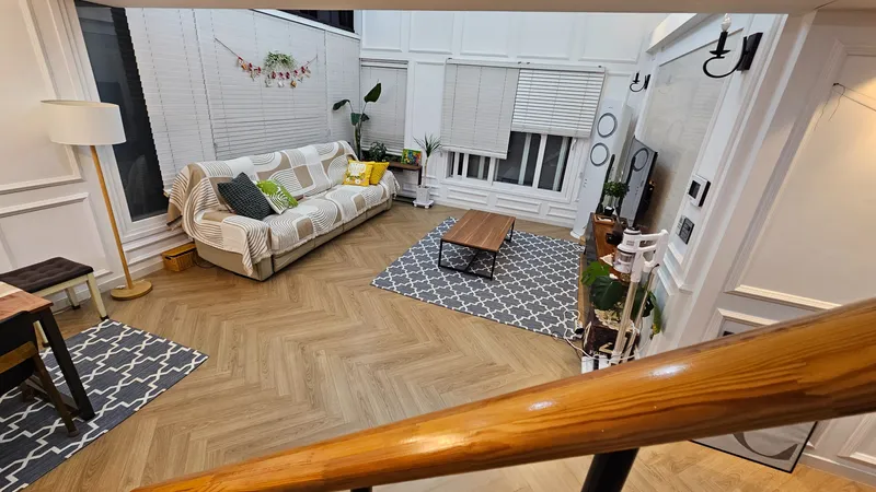 [Yangsan] Yangsan, Gyeongnam Province - Yangsan Station/Newly built duplex. 50 pyeong (approximately 160 sq ft). 3 bedrooms. 2 living rooms. 3 bathrooms. 51