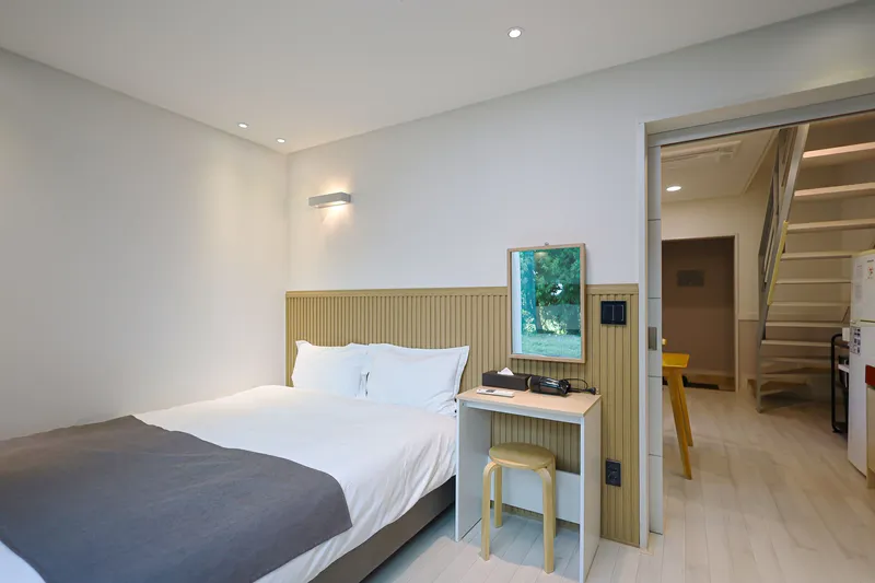 [Jocheon, Jeju] Hamdeok Beach 5km_2-story separate two-room + spa + shared pool (03/16~10/31) 4