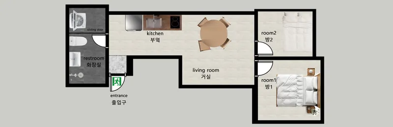 [서울 금천] 고척돔 가산&구로디지털단지역 인접 투룸 엘베 28