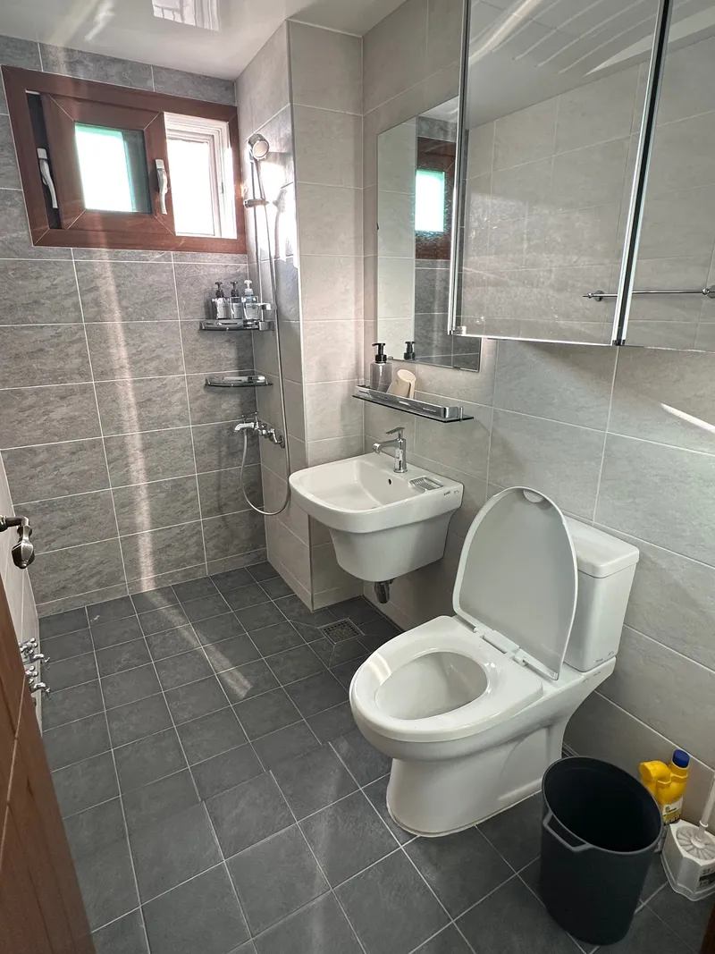 [Jocheon, Jeju] A quiet accommodation in Jeju with a three-room apartment and a duplex with a Hallasan view terrace. 17