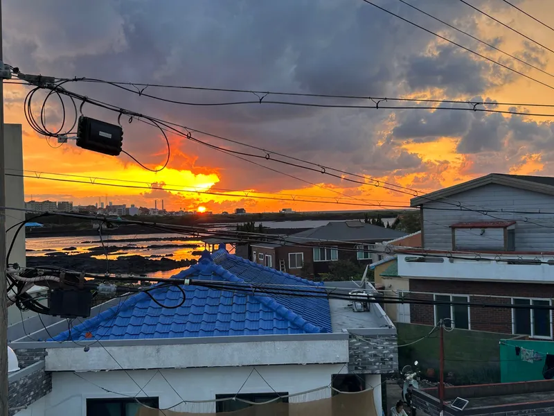 [제주 조천] 낭만의 제주 낚시 올레길산책 낭만스테이 바닷가 도보1분 26