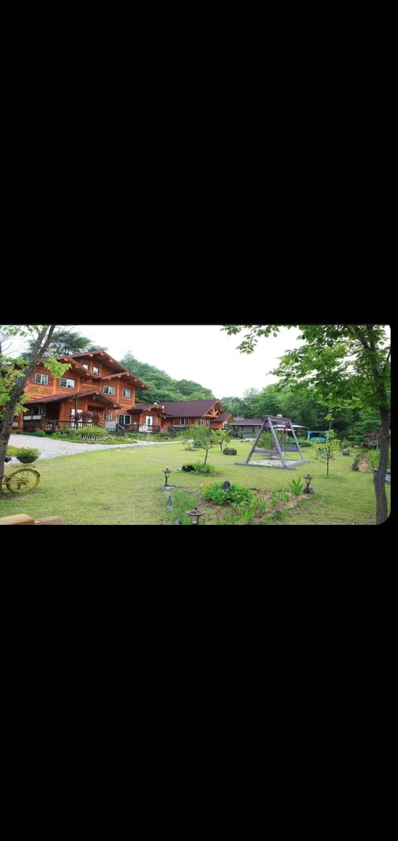 [강원 평창] 청정 단독냇가  통나무집 특급펜션 송학 7