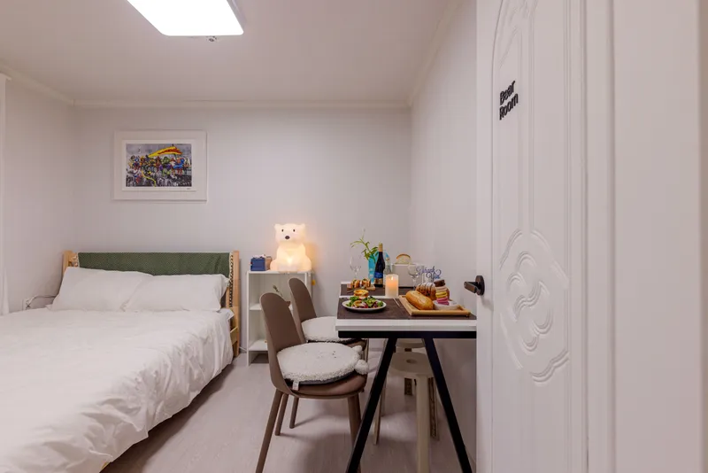 [Gwanak, Seoul] Sillim-dong emotional two-room / travel business trip long-term business trip / full option 6