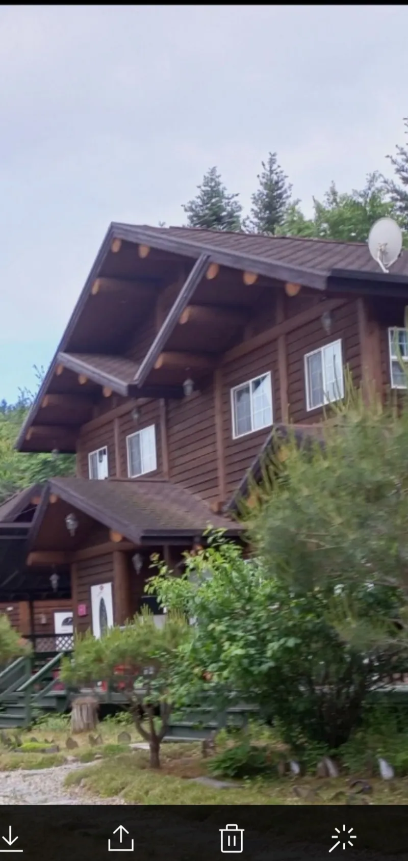 [Pyeongchang] Clean, independent streamside log cabin special pension Mulmangcho 4