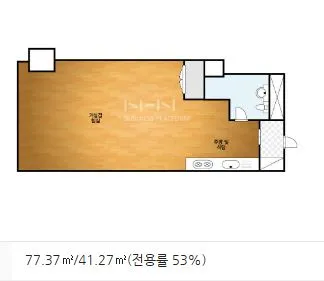 [서울 서초] 강남역 30초 / 12평 오피스텔 / 침대 2개 12