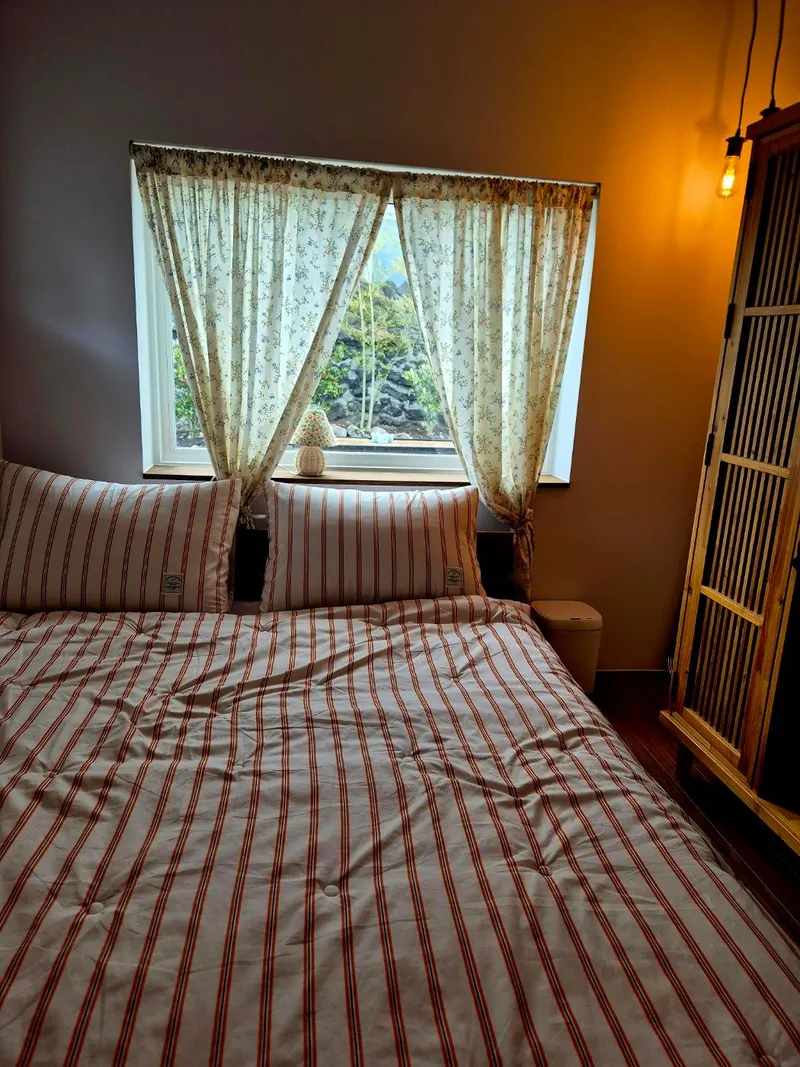 [Hallim, Jeju] A pretty remodeled old house with a stone wall and a yard. 5