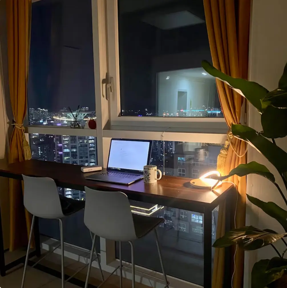 Daegu Suseong 工作度假 服务式公寓 1室 & 最多2人 High-rise Duplex Premium Stay 1 Minute from Beomeo Station 主图