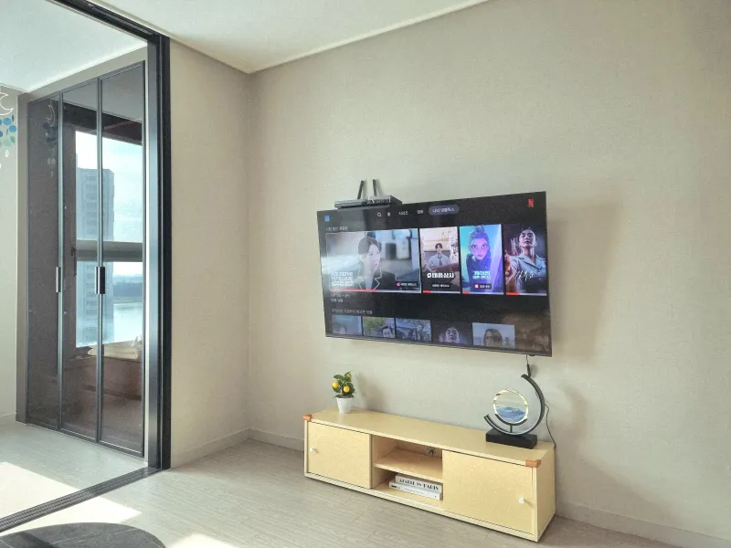 [Ansan][Ansan Bandal Island] High-rise Ocean View Two-Room Fully Furnished Queen Bed 2 Netflix Nearby Amenities Sihwa 13