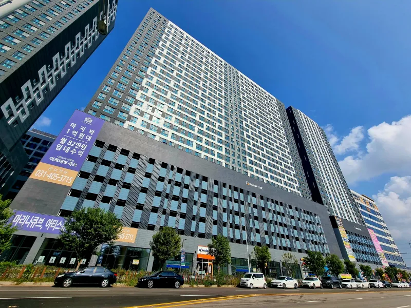 [Ansan][Ansan Bandal Island] High-rise Ocean View Two-Room Fully Furnished Queen Bed 2 Netflix Nearby Amenities Sihwa 31