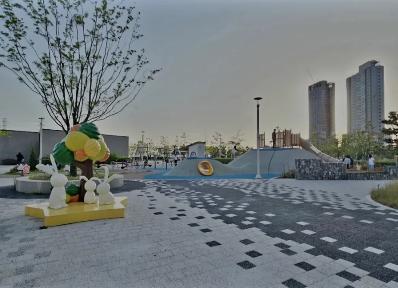 [Ansan][Ansan Bandal Island] High-rise Ocean View Two-Room Fully Furnished Queen Bed 2 Netflix Nearby Amenities Sihwa 33