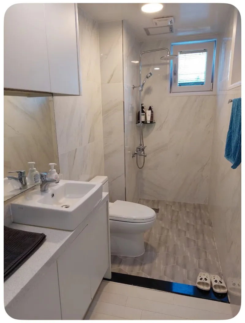 [Hallim, Jeju][Jeju Geumneung] A spacious one-room apartment on the third floor, surrounded by the forest and a delicious restaurant with natural lighting. 3