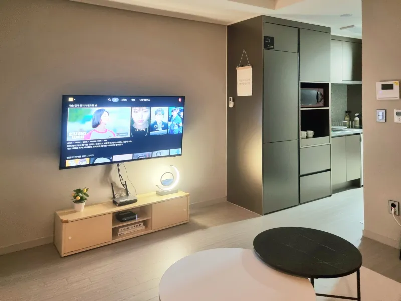 [Ansan][Ansan Bandal Island] High-rise Ocean View Two-Room Fully Furnished Queen Bed 2 Netflix Nearby Amenities Sihwa 15