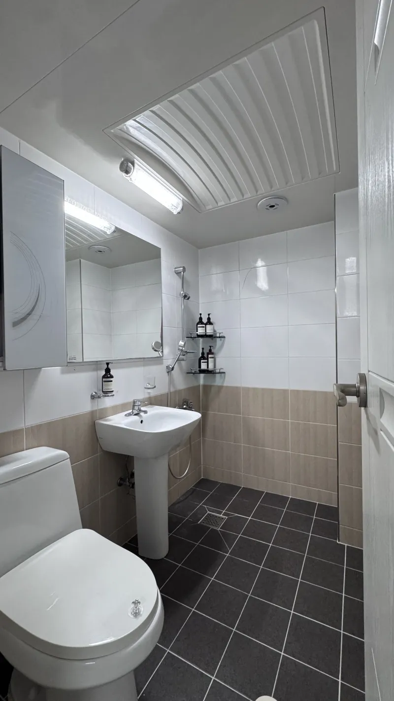[Asan][Asan, South Chungcheong Province] Asan Terminal Two-Room Apartment / Chungmu Hospital / Government Office / Free Parking 15