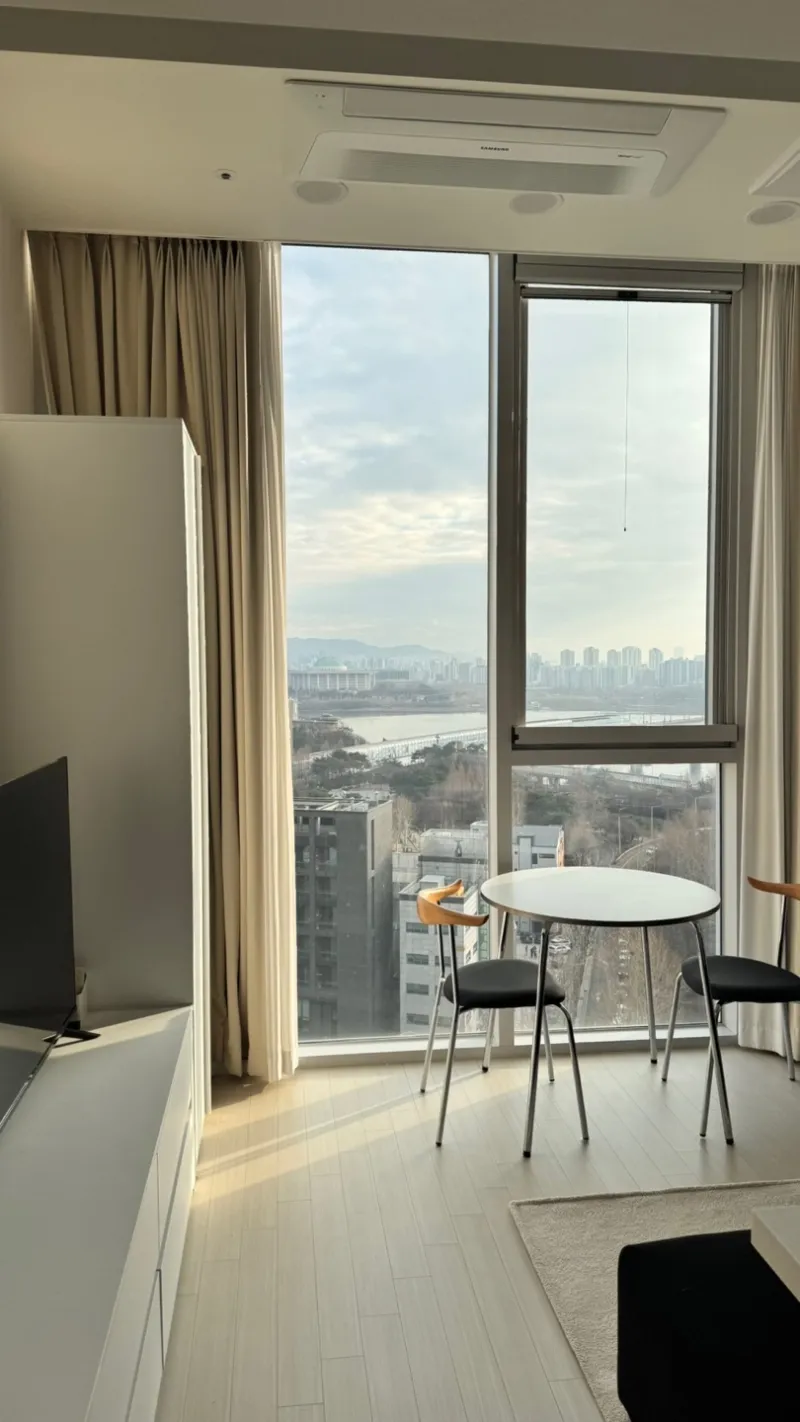 [Mapo, Seoul] Duplex Officetel with Hangang View near Hapjeong Station #National Assembly View 9
