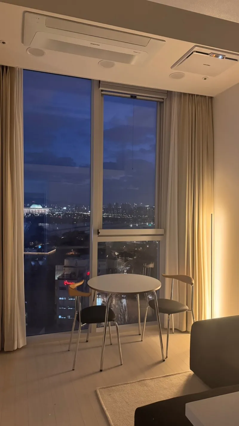 [Mapo, Seoul] Duplex Officetel with Hangang View near Hapjeong Station #National Assembly View 2