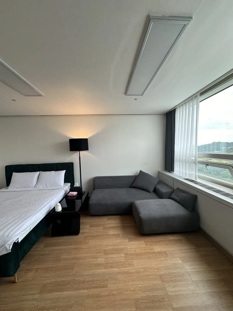 [Gangnam, Seoul] Black Room 1 Minute from Suseo Station #Daemosan View #High Floor #Pets Allowed 5