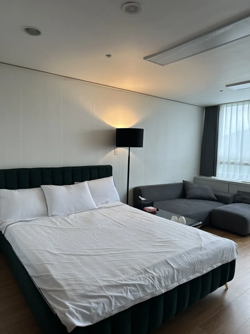 [Gangnam, Seoul] Black Room 1 Minute from Suseo Station #Daemosan View #High Floor #Pets Allowed 2