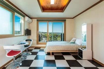 [Namwon, Seogwipo] Ocean View One Room Cozy A # Spacious Outdoor Terrace 2