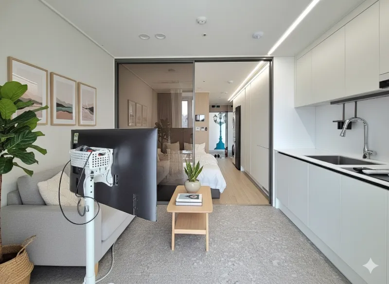 [Busanjin, Busan] A detached studio apartment 2 minutes walk from Beomil Station, available for one month or one year. 7