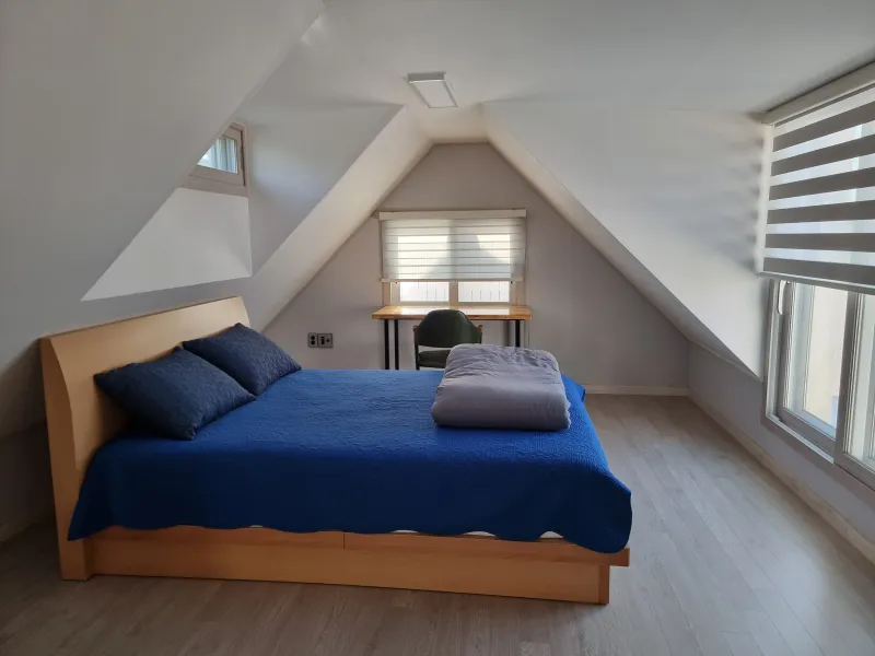 [Gujwa, Jeju] Jeju Gujwa] Bijarim Mountain Trail Duplex One-Room Independent #2min walk from Bijarim #Work from home possible B13 4