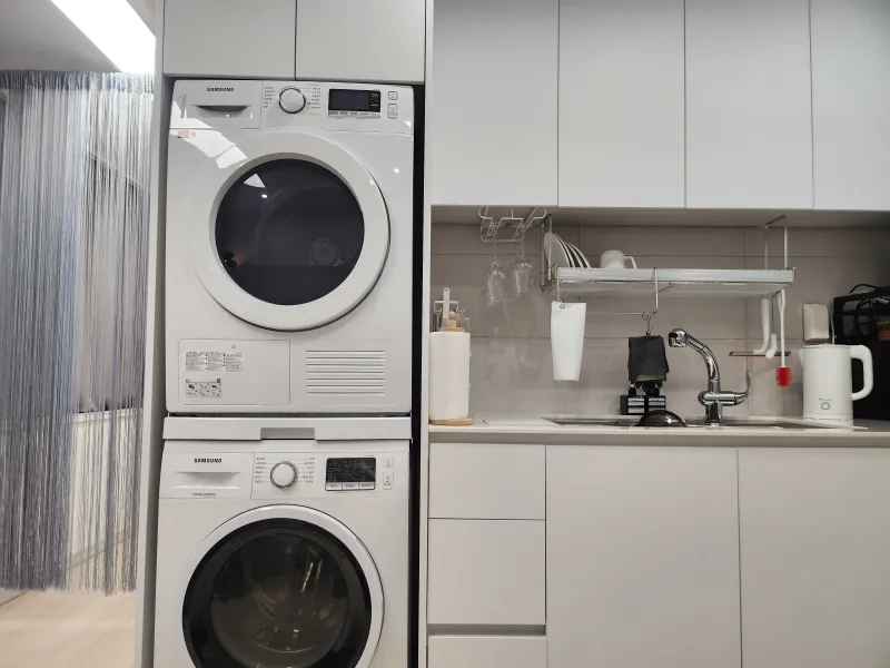 [Gangnam, Seoul] 3 minutes from Suseo Station (SRT & subway). Free parking. Washing machine and dryer. 11